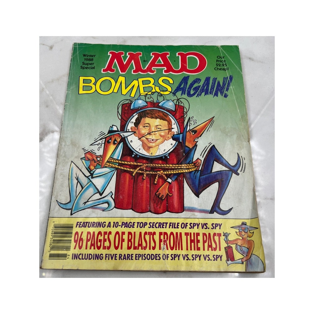 MAD Magazine Winter 1988 Super Special Number 65 Spy vs Spy Star Wars Satire